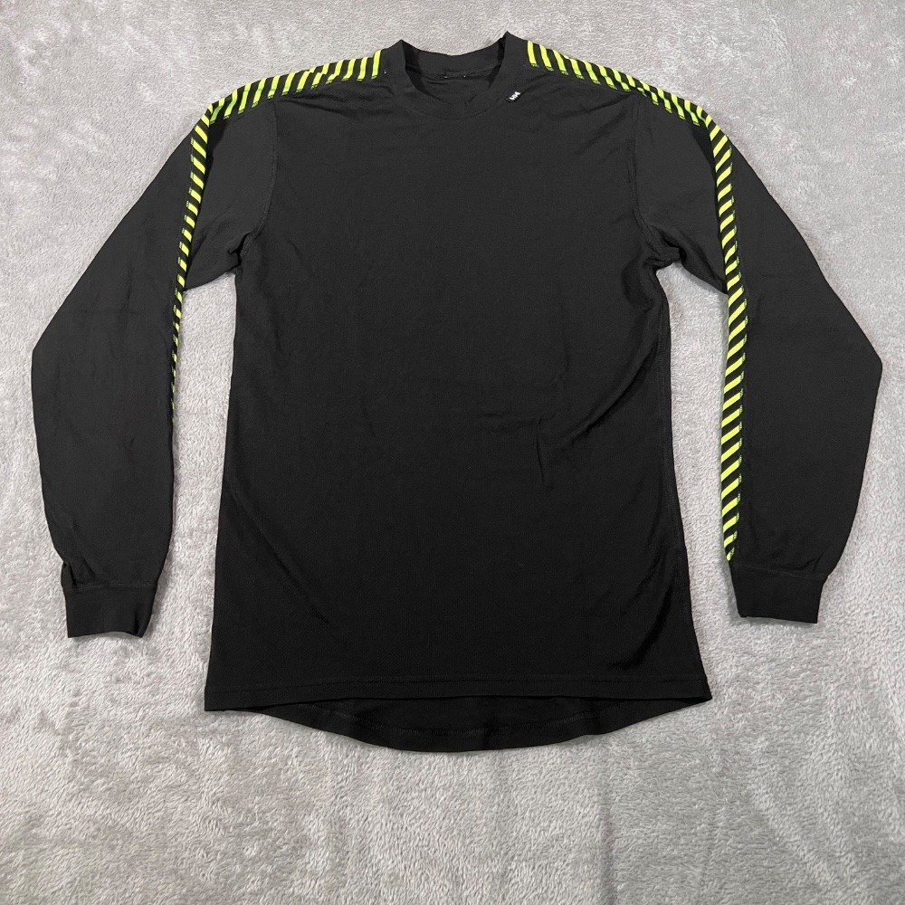 Helly Hansen Long Sleeve Athletic Top Activewear Running Shirt Stripes